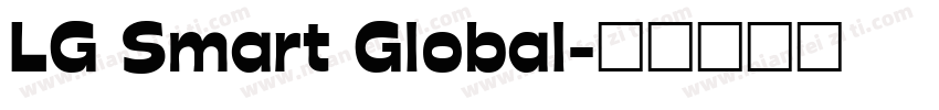 LG Smart Global字体转换